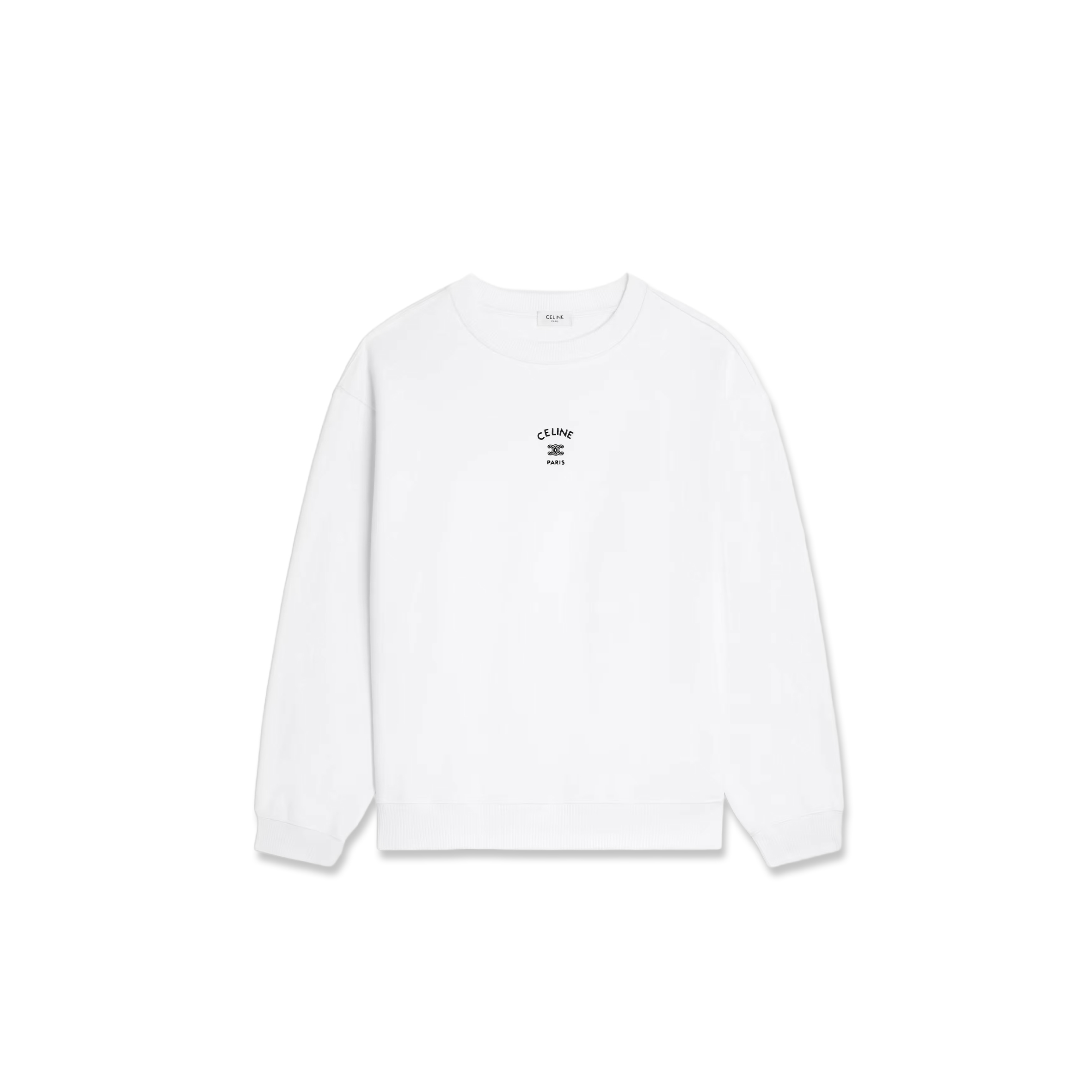 CELINE LOOSE SWEATSHIRT IN COTTON FLEECE RY0U41233.01OB